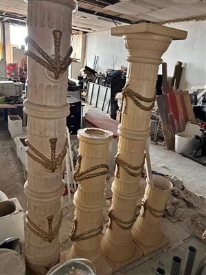 Ceramic decorative pillars — Clearance, Mayfair
