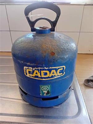 Gas cylinder 3kg Cadac No 7 empty