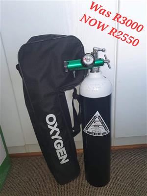 Portable Oxygen Cylinder with regulator