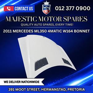 2011 Mercedes-Benz ML350 4MATIC W164 Bonnet – Used | For Sale 