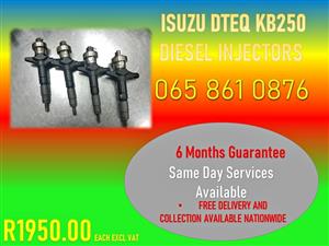RECONDITIONED DIESEL INJECTORS FOR ISUZU DTEQ KB250 FOR SALE