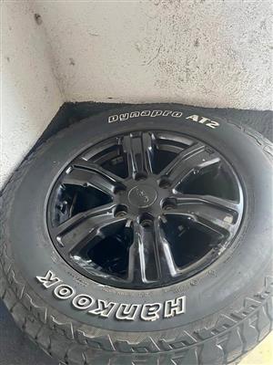 Ford Ranger 17” Mag Rims (With Used Tyres)