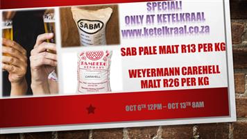 SAB Pale Malt  / Weyerman Carahell 