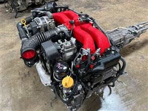 Low Mileage Toyota GT86 4U-GSE 2.0L Engine + Manual Transmission.