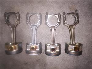 Audi S3 8P 2.0 TFSI BHZ, Set of (CONRODS + PISTONS) for sale