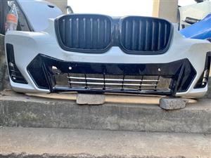 BMW G01 X3 facelift bumper for sale in good condition second hand original