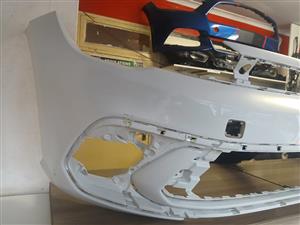 FRONT BUMPER FOR SALE WHITE 2024 VW POLO9 