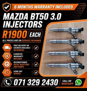 MAZDA BT50 3.0 INJECTORS FOR SALE WITH WARRANTY INCLUDED 