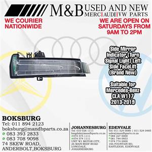 Mirror Indicator Side (Turn Signal Light) Left Side FaceLift (Brand New)  Suitable for Mercedes-Ben