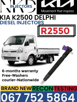 Kia K2500 Delphi Diesel injectors 