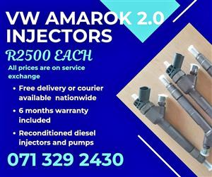 VW AMAROK 2.0 INJECTORS FOR SALE WITH WARRANTY
