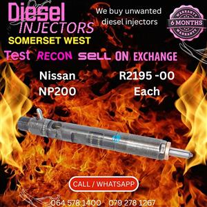 NP200 Nissan diesel injectors