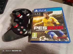 PS4 Wireless Controller+ PES 2016GAME , Battlefield 4