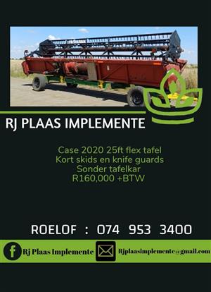 Case 2020 25ft flex