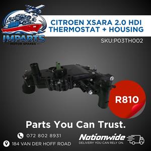 CITROEN XSARA 2.0 HDI THERMOSTAT + HOUSING