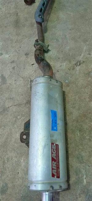 Honda TRX 300 exhaust. Meyerton bike scrapyard new and secondhand spares and accessories.