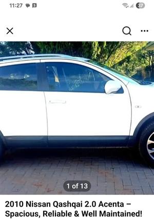 Nissan Qashqai 2.0 Acenta Excellent condition