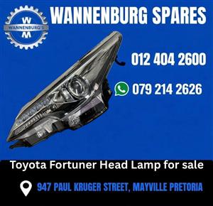 Toyota Fortuner Head lamp led