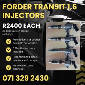 FORD FIESTA 1.6 INJECTORS 