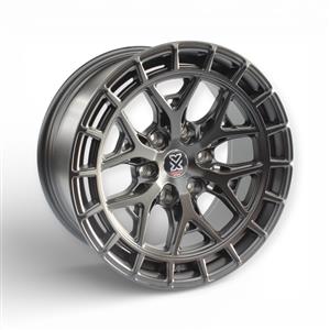 18″ TWC392 S1509 6/139 Matt Black Alloy Wheels