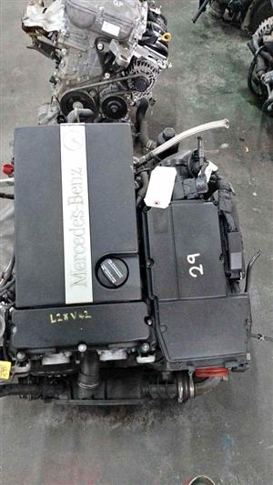 MERCEDES BENZ 271 KOM COMPLETE ENGINE FOR SALE