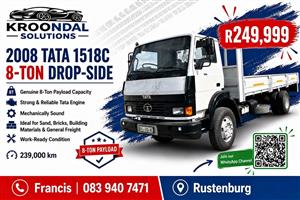 2008 Tata 1518C drop side 8 ton