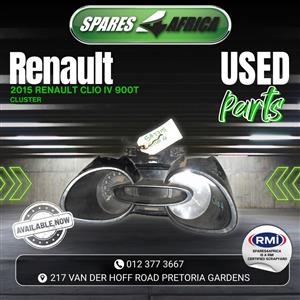 2015 RENAULT CLIO IV 900T – USED INSTRUMENT CLUSTER