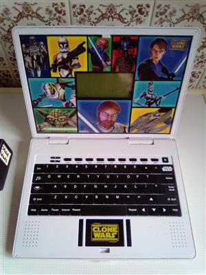 Star Wars Clone Wars Laptop. Batteries or Main Power. As good as new.