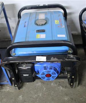 MAC AFRIC DP10000E 7 KVA BLUE GASOLINE GENERATOR S065205A