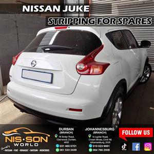 NISSAN JUKE STRIPPING FOR SPARES
