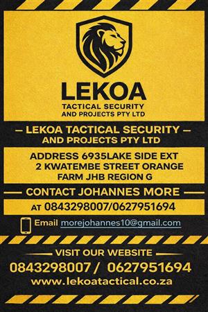 Lekoa tectical security 