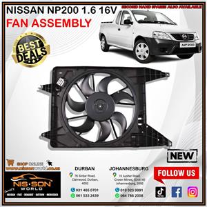 NISSAN NP200 1.6 16V FAN ASSEMBLY