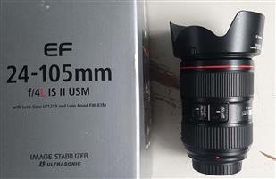 Canon EF 24-105 mm L f4 IS mk2 USM lens