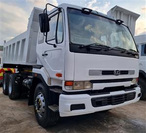 2000 NISSAN UD290 10 CUBE TIPPER
