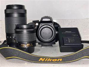 Nikon D3400 DSLR – Like New | 2 Lenses, batteries and bag Included | Perfect Starter Kit