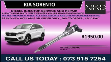 Kia Sorento Diesel Injectors 