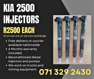 KIA 2500 INJECTORS FOR SALE WITH WARRANTY