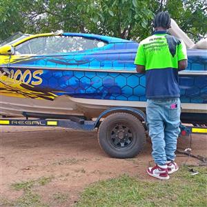 Boats quality vinyl wraps 3M vinyl brand