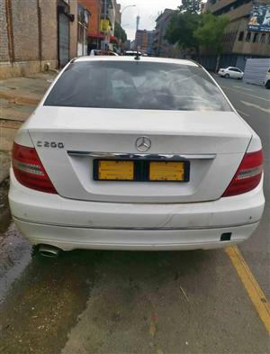2012 Mercedes Benz W204 stripping for spares