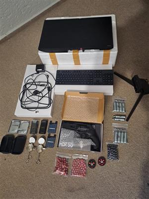Brand New Umarex HDR 50 Set + 21 inch Monitor Set.