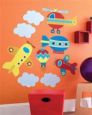 Olive Kids Out of This World Wallies Big Mural Wallpaper Cutouts
