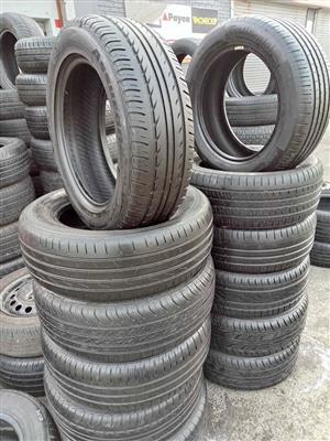 205/55R16 and 205/60R16 all premium tyres in good condition