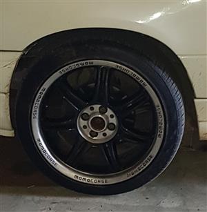WANTED ONE MOMOCORSE 17" ALLOY RIM