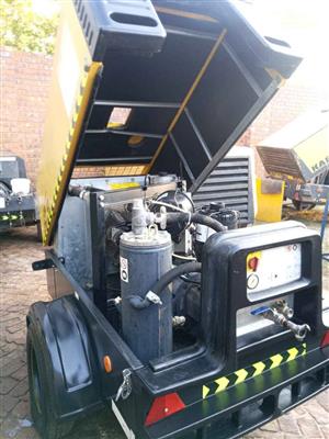 185cfm mobile compressor for sale