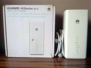 Huawei 4G LTE Cat 11 Wi-Fi router B618. (USING SIM)
