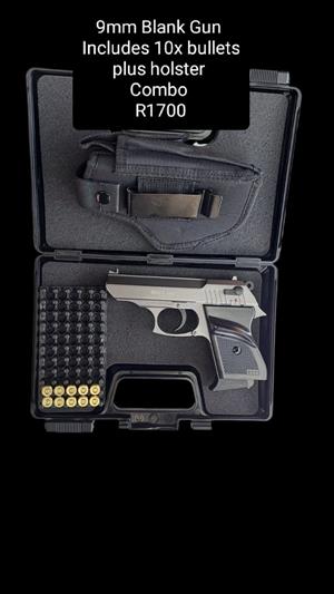 9mm Blank Gun Combo 