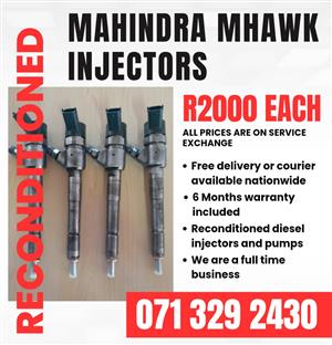 MAHINDRA MHAWK 2.2 INJECTORS FOR SALE WITH WARRANTY 