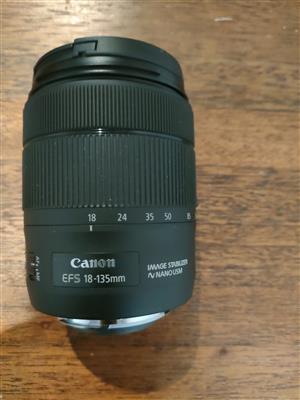 Canon camara and lens