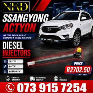 SsangYong Actyon Diesel Injectors 