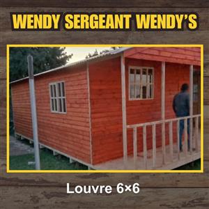 Louvre 6m x 6m with stoep